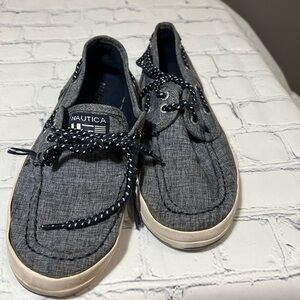 Girls' Nautica Boat Shoes, Size 4
